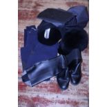 A selection of horse riding safety equipment