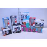 A selection of collectables London Olympic 2012 mugs and glasses