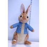 A large Peter Rabbit soft toy 55cm tall