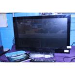 A Sandstrom 24' full HD led TV with DVD player, shipping unavailable