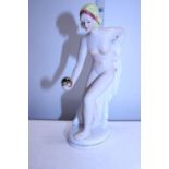 A Art Deco figurine by Neundorf