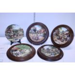 A selection of Wedgewood collectors plates entitled "Country Days"