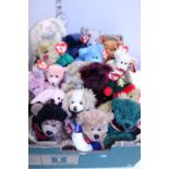 A selection of collectable TY bears