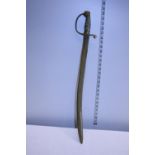 A heavy solid brass sword. Shipping unavailable.