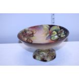 A vintage Noritake hand decorated bowl