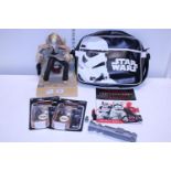 A selection of Star Wars related items
