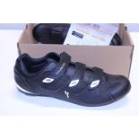 A new pair of men's cycling shoes size 49