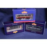 Three boxed Bachmann 00 gauge wagons