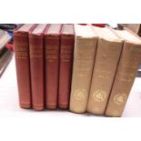 Four volumes of Gibbon's Roman Empire & three volumes of The Rise of The Dutch Empire by J.L. Motely