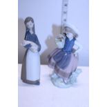 Two vintage Lladro figures