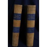 A two volume set 'The Life of Admiral Lord Nelson' From his lordships manuscripts by The Rev James