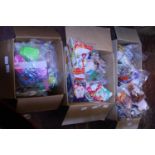 A large quantity of assorted McDonald's happy meal toys mostly sealed