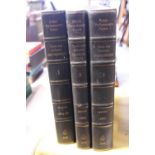 Three volumes 'British Parliamentary Papers, Depression in Trade and Industry 1886' printed in 1969