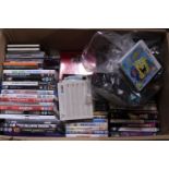 A job lot of assorted DVD's and other items. Postage unavailable