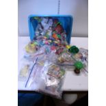 A selection of assorted Mcdonalds happy Meal toys & other