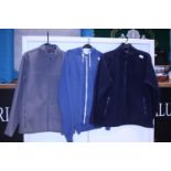 A selection of men's fleece tops