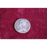 A George II 1747 silver shilling
