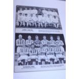 A Copy of The Topical Times Football Book. On page 70 we have a photo of The Leeds United 63/64 team