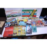 A selection of vintage games & other items