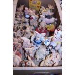 A large quantity of 'Piggin' figures. Postage unavailable