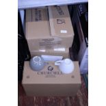 Four new boxes of ceramic bubble mugs. Postage unavailable