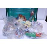 A selection of assorted Mcdonalds happy Meal toys & other