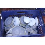 A basket of good quality restaurant standard coffee cups & saucers. Postage unavailable