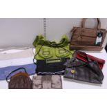 A selection of assorted Ladies hand bags