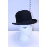 A gentleman's bowler hat by Tress & Co London