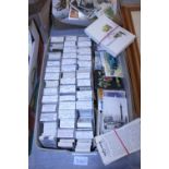 A large quantity of cigarette cards