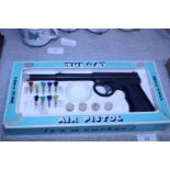 A boxed The Gat 1.77 air pistol