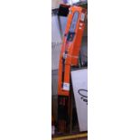 A new boxed Black and Decker electric extendable chainsaw (untested). Shipping unavailable