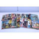 A selection of collectable Commando magazines