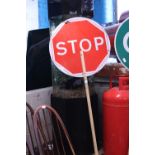 Stop and Go traffic sign. Shipping unavailable