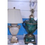 Two vintage good quality table lamps. Postage unavailable.