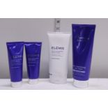 Four tubes of Elemis body creams