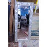 A large framed mirror, shipping unavailable