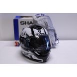A new boxed shark motorbike helmet