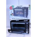 A new boxed compact oven with two hobs. No postage