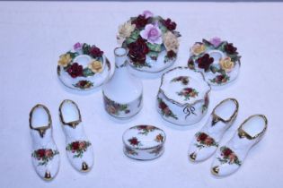 A selection of Royal Albert Old Country Roses
