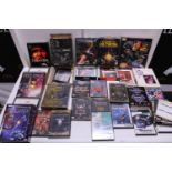 A large selection of "old School" PC-rom games including Aliens v Predator, Star Wars etc.