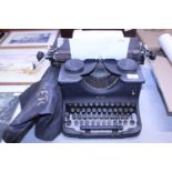 A antique Oliver typewriter in working order. Shipping unavailable