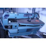 A working 240 volt Draper 16 inch fretsaw, shipping unavailable