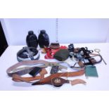 A job lot of assorted military related accessories