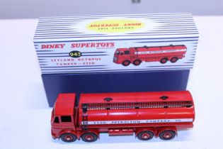 A boxed Dinky 943 Leyland Octopus Tanker