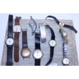 A job lot of watches