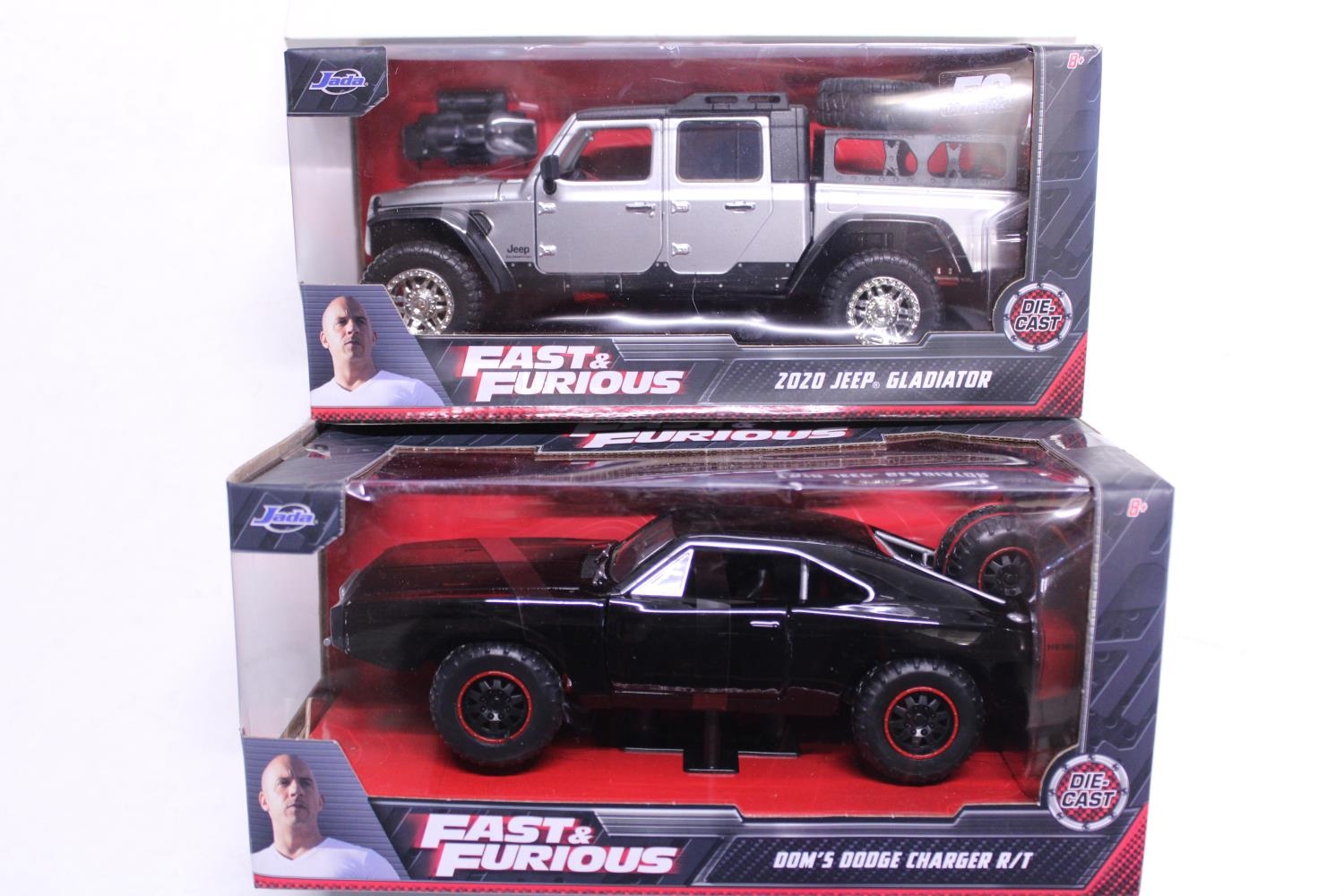 Two boxed fast and Furious diecast cars
