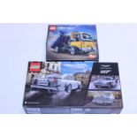 Two Lego boxed models unopened including 007 Aston Martin