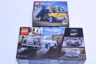 Two Lego boxed models unopened including 007 Aston Martin