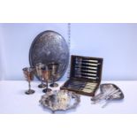 A good selection of quality silver plated wares